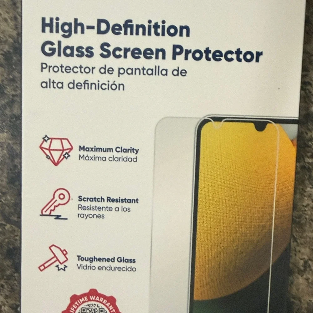 #78 Powerlab High Definition Glass Screen Protector for Samsung Galaxy A15 5G - Picture 3 of 4